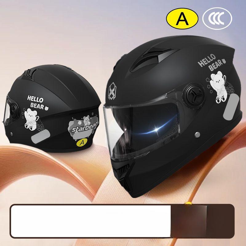 

Новый национальный стандартный электромобильный шлем для женщин зимой теплый мотоциклетный шлем для зимы теплая шапочка для верховой езды