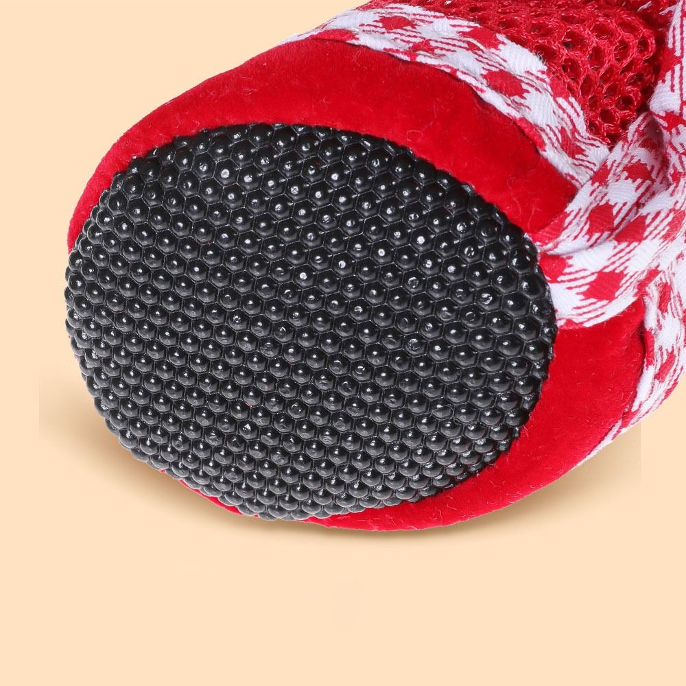 Psí Obuv Síťovaná Psí Boty pro Mazlíčky Nepromokavé Prodyšné Psí Boty Odolné proti Opotřebení Měkká Podrážka Ochrana Psích Tlap Chůze se Psem