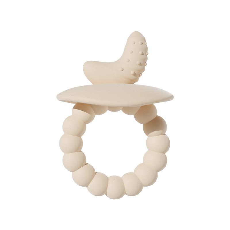 Baby Silicone Teething Toy With Foodgrade Material For Newborns And Infants