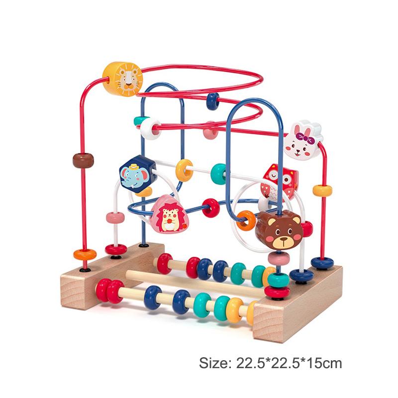 First-Class Montessori Premium-Quality Baby Play Sets Premium-Quality Wooden Roller Top-Grade Coaster Superior-Grade Bead Premium-Quality Maze