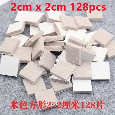 Thickening Felt Chair Leg Pads 5mm Self Adhesive Furniture Chair Table Leg Pads Wood Floor Protectors Felt Anti-Slip Pads