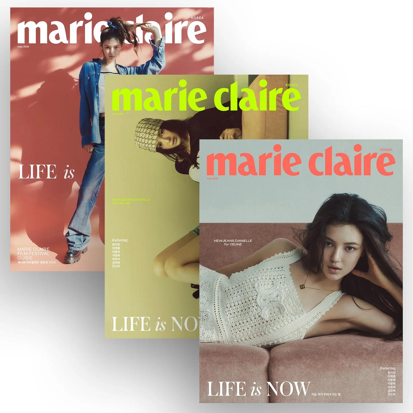 

Marie Claire Korea 2024 May NewJeans Даниэль, Хан Джи-мин, Ли Дже-хун, KPOP