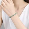 Herzliches 4x4 Valentinstagsgeschenk: modisches Damenarmband mit pavé-gesetztem Kupfer und Zirkonia
