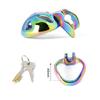 Super Small 3 Color Male Chastity Cage Stainless Steel Lockable Penis Ring Cock Cage Metal Chastity Belt Adults Sex Toys For Men