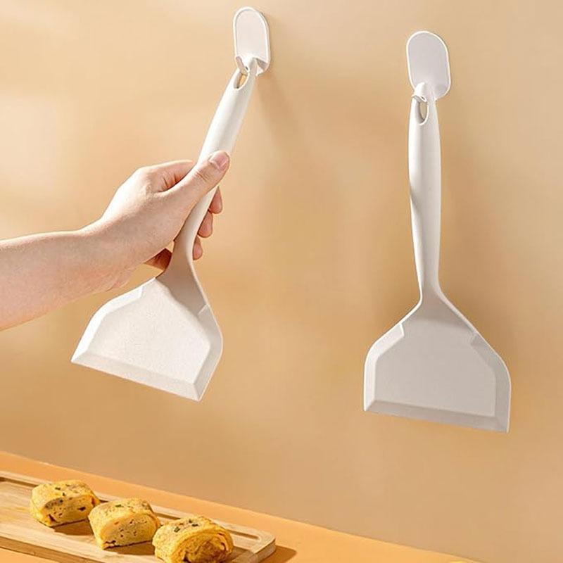 Ampia Spatola in Silicone Spatola per Pancake Spatola per Omelette Ampia Flessibile per Girare Utensili da Cucina Antiaderenti Spatola da Cucina