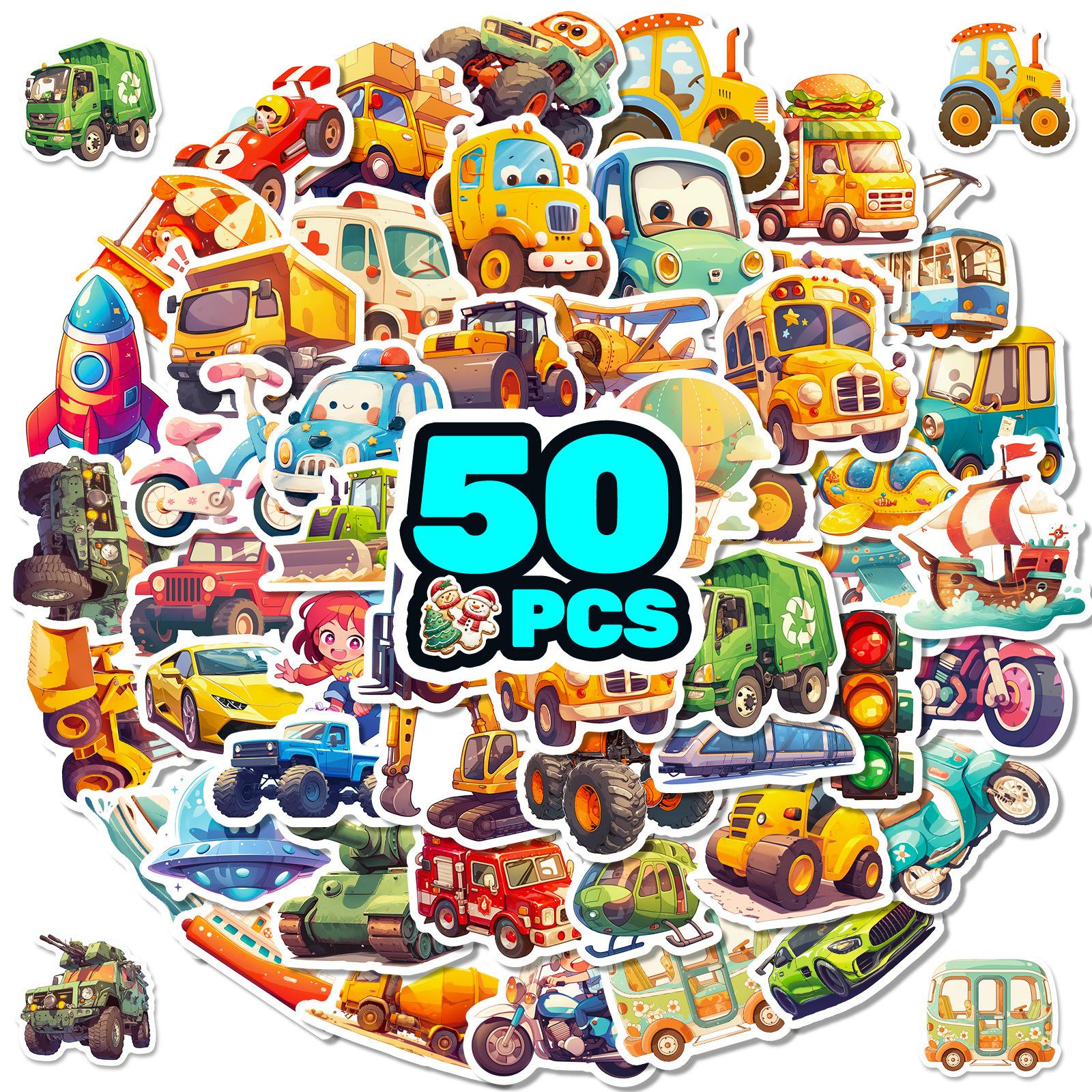 

50 Разных Транспортных Средств Японская Анимация Ветер Граффити Наклейки Мотоцикл Автомобиль Декоративные Багаж Вода Чашка Наклейки