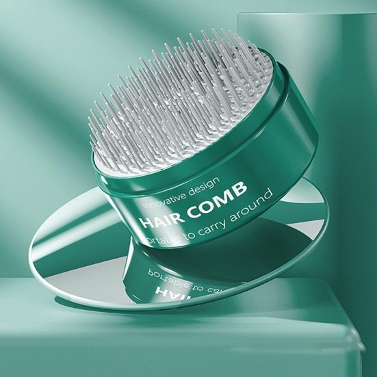 Yousheng Vzduchový polštářový hřeben Opakovaně použitelný Antistatický kartáč na vlasy Jednoklíčové samočištění Masáž pokožky hlavy Přenosný Dámský kadeřnický masážní hřeben Domácí potřeby