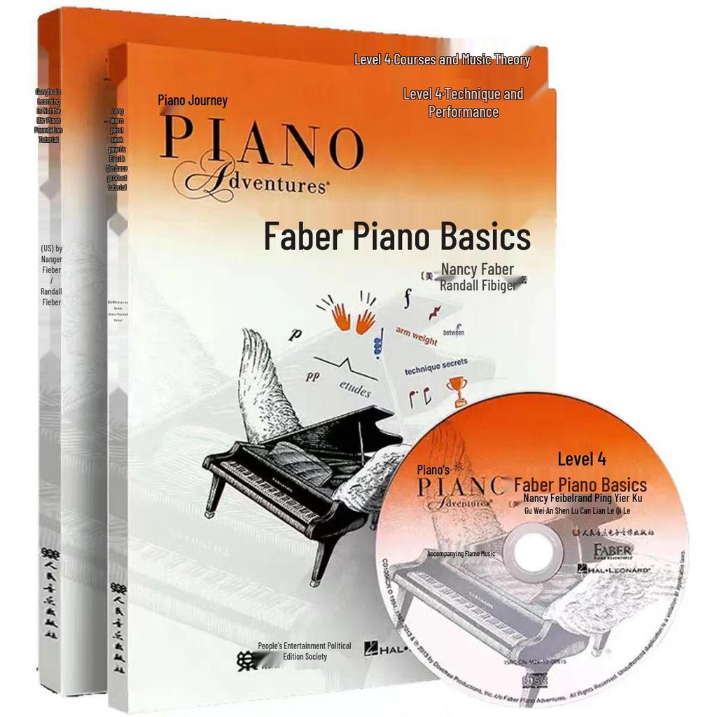 Curso Completo de Piano Faber: Niveles 1-6 con Teoría Musical e Introducción al Piano