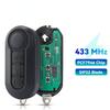 KEYYOU Delphi & Marelli Car Remote Key For Fiat MPV Bravo Ducato 500 Doblo Qubo Grande Punto 433Mhz ID46 PCF7946 Chip