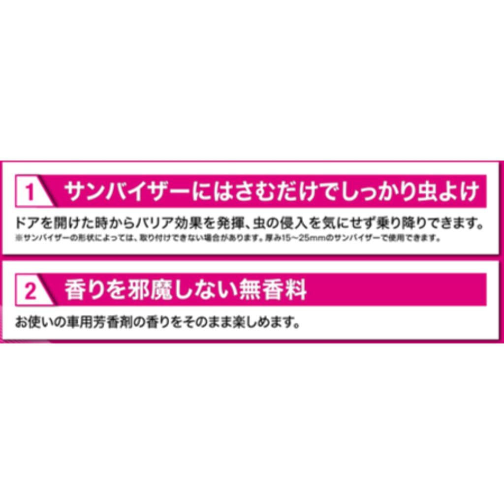 Insektenschutzbarriere für Parma 1 Stück Unparfümiert Auto Insektenschutzplatte Insektenschutz Fumakilla