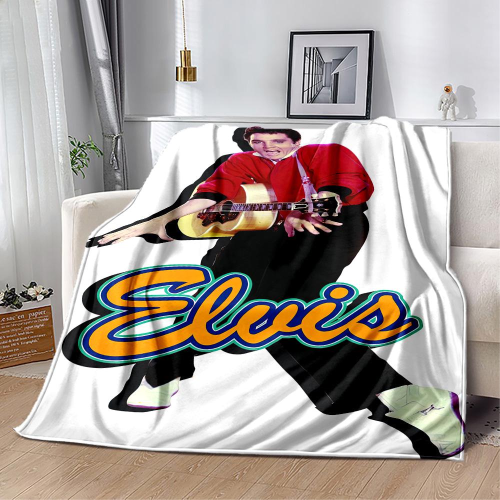 Elvis Decke Ultraweich Perfekt für Bett Couch Bettwäsche Für Alle Jahreszeiten Moderner Stil Perfektes Geschenk für Verwandte und Freunde