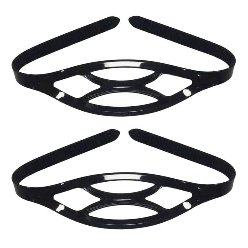 2-Pack Universele Siliconen Duikmaskerbanden Snel Verstelbaar Duikmasker Hoofdbanden Voor Snorkelen Zwemmen En Watersporten