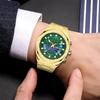 MEGIR Quartz Watches for Men Luxury Casual Business Wristwatch with Chronograph Waterproof Luminous Auto Date Reloj Hombre 2225