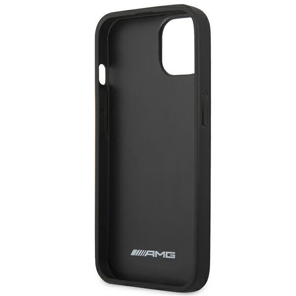 Etui do iPhone 14 Plus AMG Skórzane Czarny