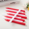10 Pack Red and White Candles for Home Lighting, Daily Ordinary Candles, Non-romantic Wedding Long Pole Emergency Candles