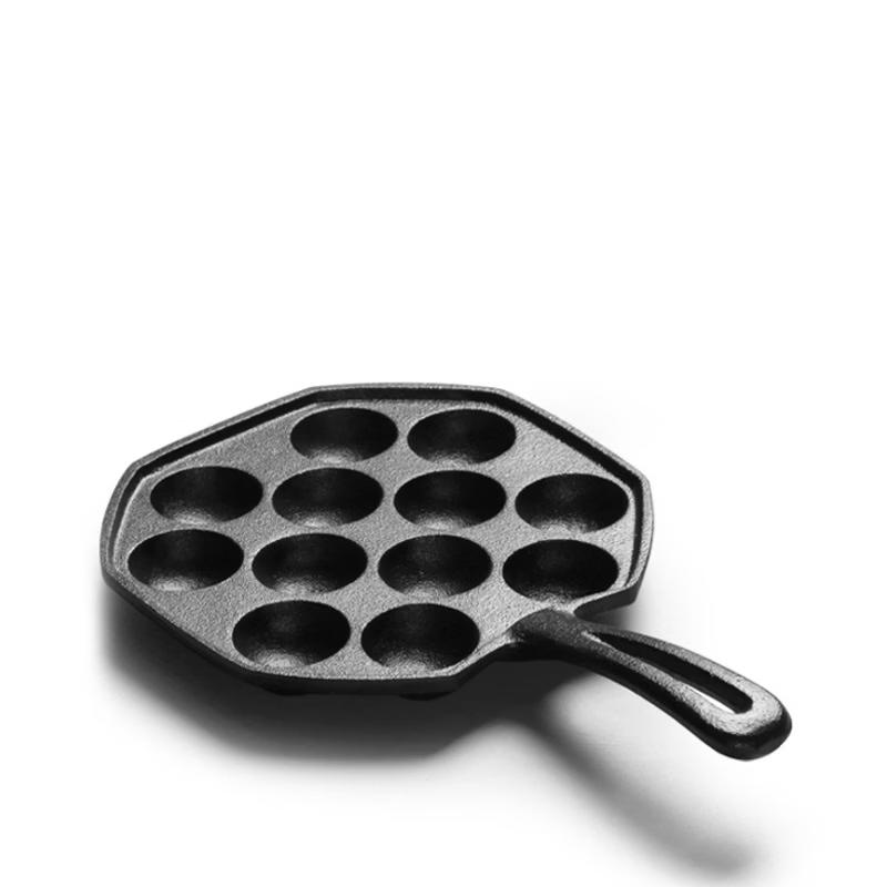 Wutuo Cast Iron 12-Hole Frying Pan
