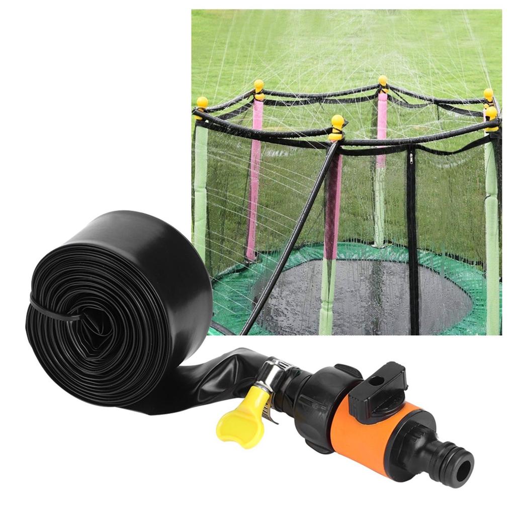 Trampoline Water Sprinkler Hose Garden Cooling Watering Tool Children Outdoor Water Toy 12m
