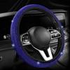 Auto-Lenkradbezug für Frauen und Mädchen, süßer Glitzer, Lenkradbezug mit Bling-Diamant-Auto-Lenkradschutz