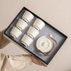 Minimalist Ceramic Kung Fu Tea Set