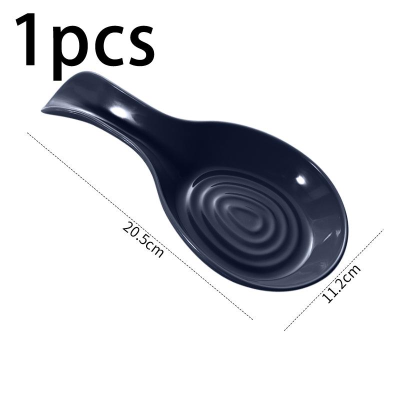 Soporte para Cuchara Grande de Cerámica Soporte para Cuchara Resistente al Calor Soporte para Cuchara de Cocina Soporte para Cuchara de Café Apto para Lavavajillas Soporte para Cuchara de Cerámica