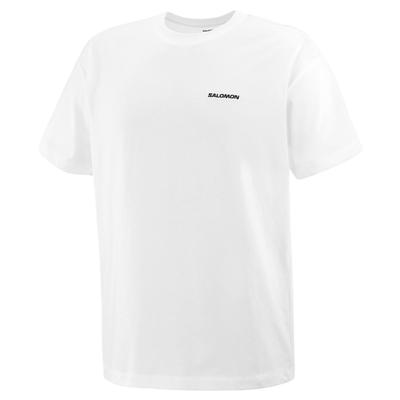 Soft Comfortable Breathable Short Sleeve T-Shirt Men Tops White C25274