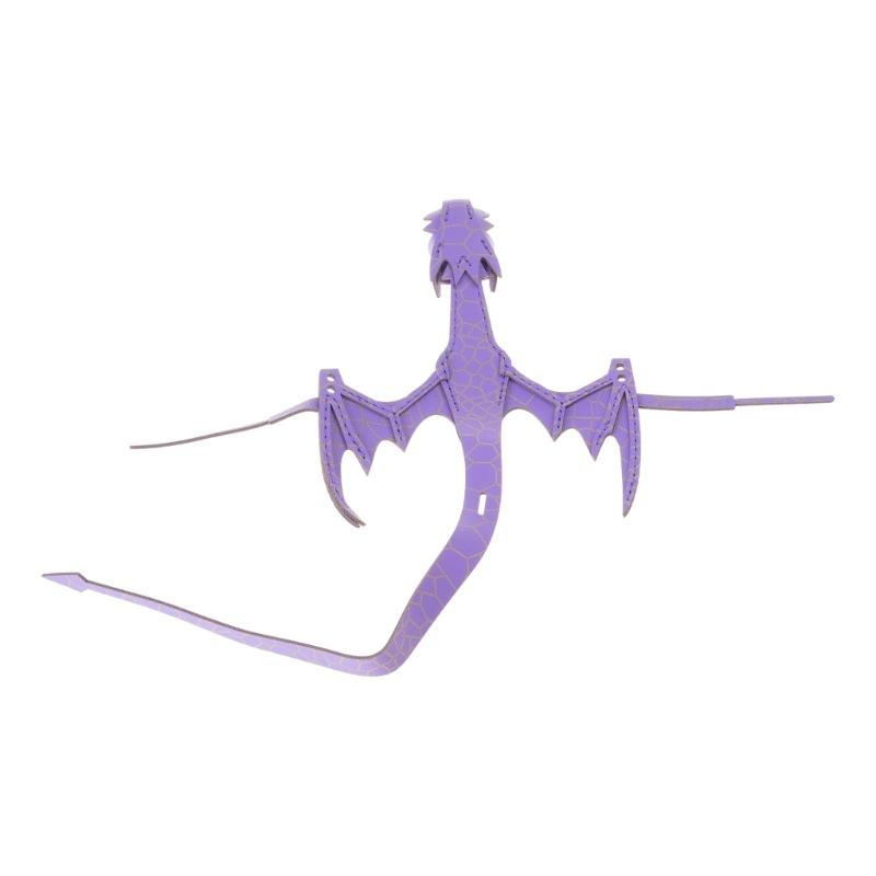 Adjustable Length Handchain PU Leather Dragon Bracelet Cosplay Cuff Arm Band for Fantasy Enthusiasts Unique Accessory