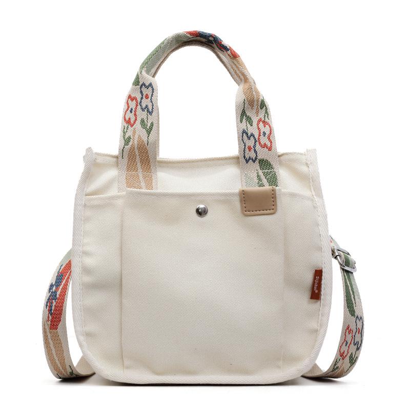 Women s Large Canvas Shoulder Bag: Fashionable Crossbody Tote for Outings & Classes