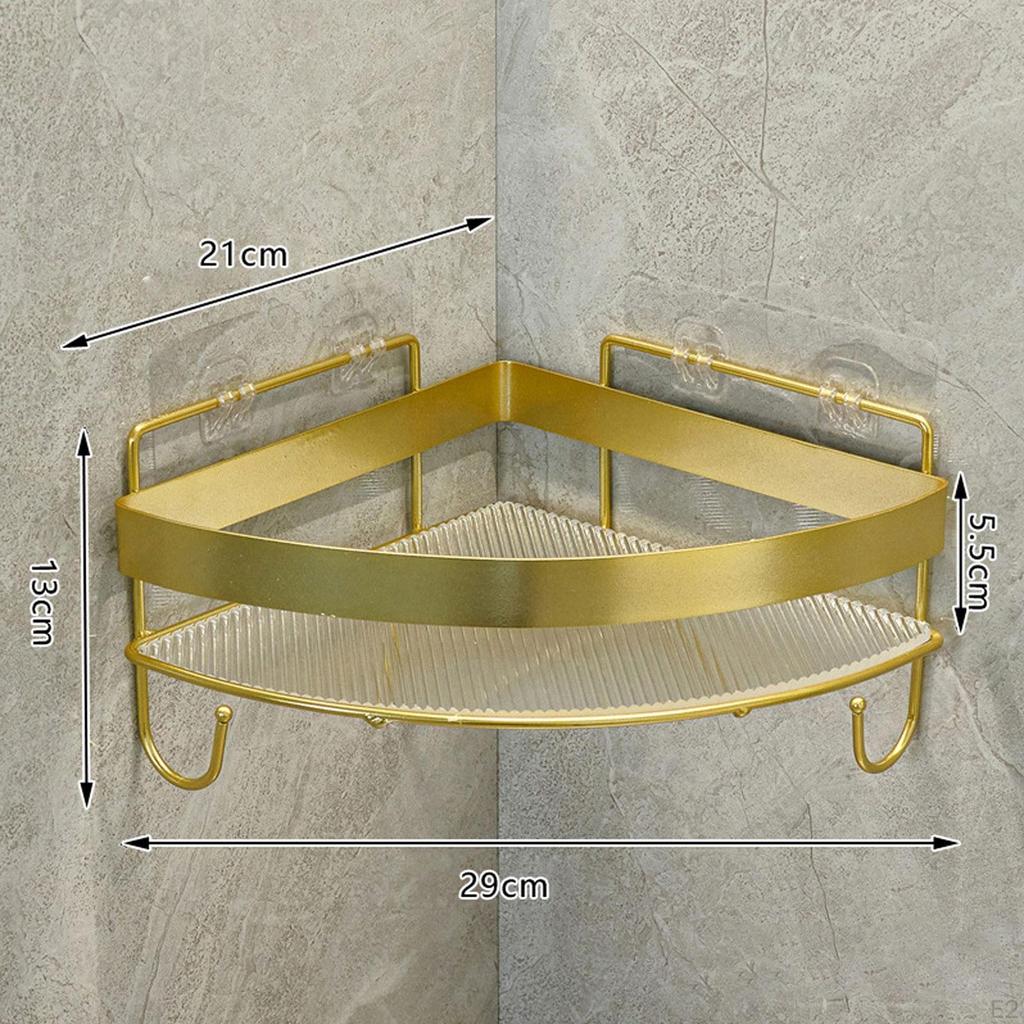Corner Shower Shelf Bathroom Organizer, Shelf, Storage Basket for Conditioner Soap