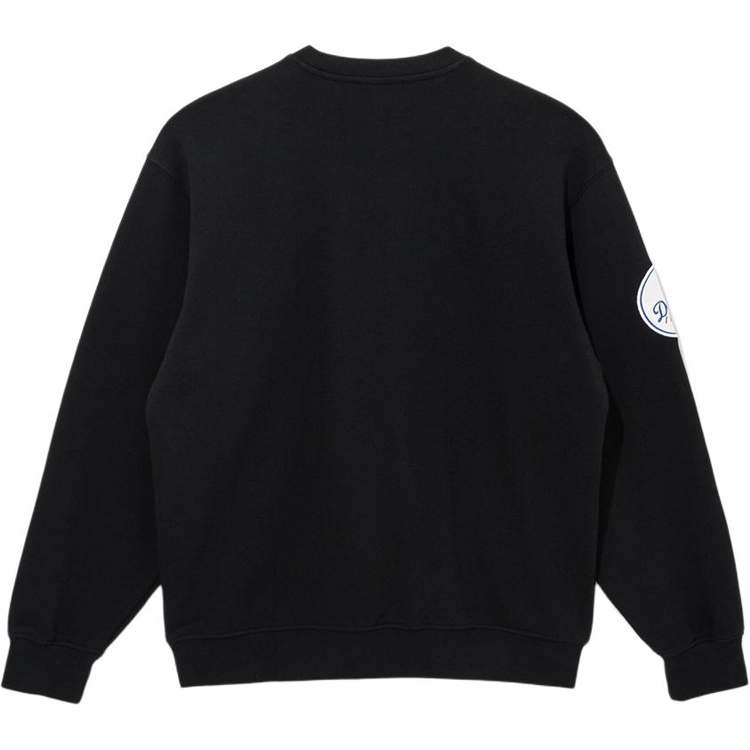 New Era SS25 MLB Los Angeles Dodgers Logo Letter Crew Neck Pullover Long Sleeve Sweatshirt Unisex sweatshirt Black 14536465