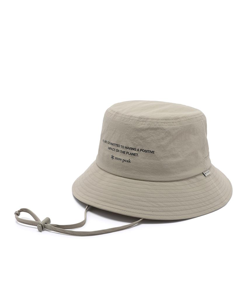 SNOWPEAK APPAREL Camp Hat (S25Zucha18) Yellow Gray