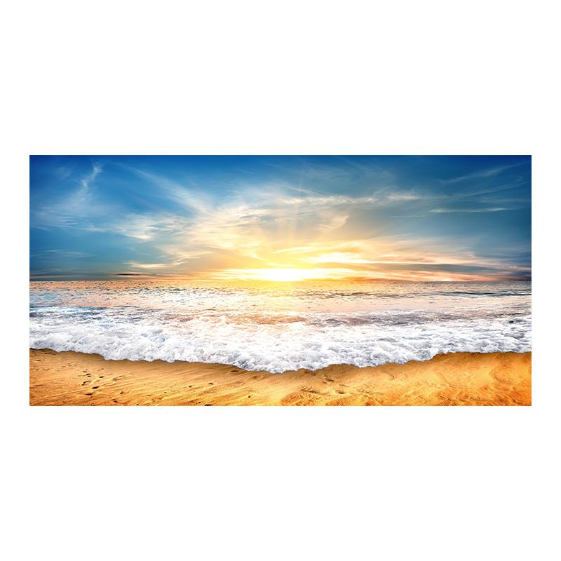 

Пейзаж, пляж, закат, холст, картина, природа, океан, облака, постеры и принты, настенные художественные фотографии, домашний декор для гостиной, без рамки 20x40cm