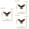 Vintage Acrylic Eagle Cross Car Hanging Ornament Perfect For Stylish Interior Decor