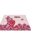 Cartoon PVC Loop Door Mat - Dirt & Wear-Resistant, Easy Clean Foot Rug for Home & Hallway