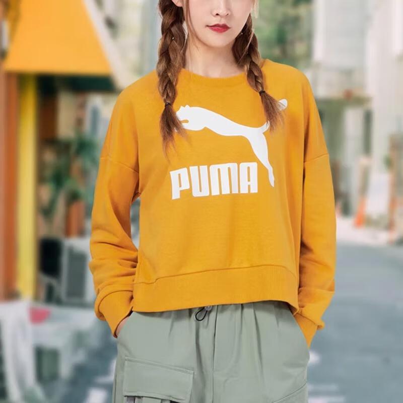PUMA Women s Crew Neck Sweatshirt M