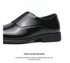 Men's Large Pointed Toe Leather Slip-on Shoes - Business, Formal, Wedding, Office Derby