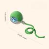 Cat Interactive Ball Toy, Automatic Rolling Ball with Tail, Rechargeable Smart Pet Interactive Toy, Cat Smart Ball