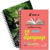 Amblitz 5 Subject Spiral Notebook - 200 Pages, Ruled (A5 Size, Pack of 2, 0216)