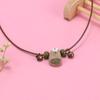 Gift Summer Unisex Adjustable Ceramic Necklace Bee Pendant Necklace Clavicle Chain Sweater Chain