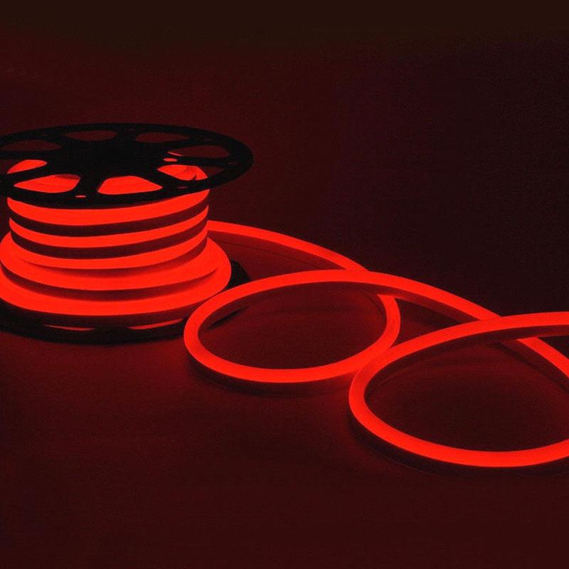 Vibrant Rgb Led Neon Light Strip Ip65 Waterproof With 120 Leds Per Meter For Stunning Decor