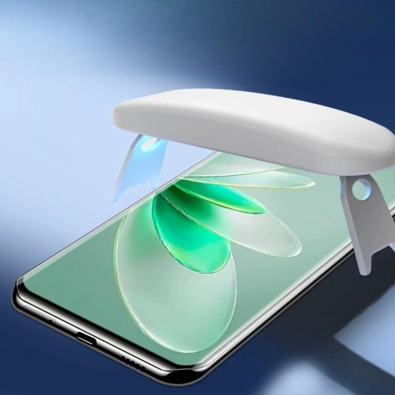 Per Motorola edge 70 Fusion Vetro Temperato Liquido UV Pellicola Protettiva Schermo Full Glue Trasparente per Moto edge70 70Fusion