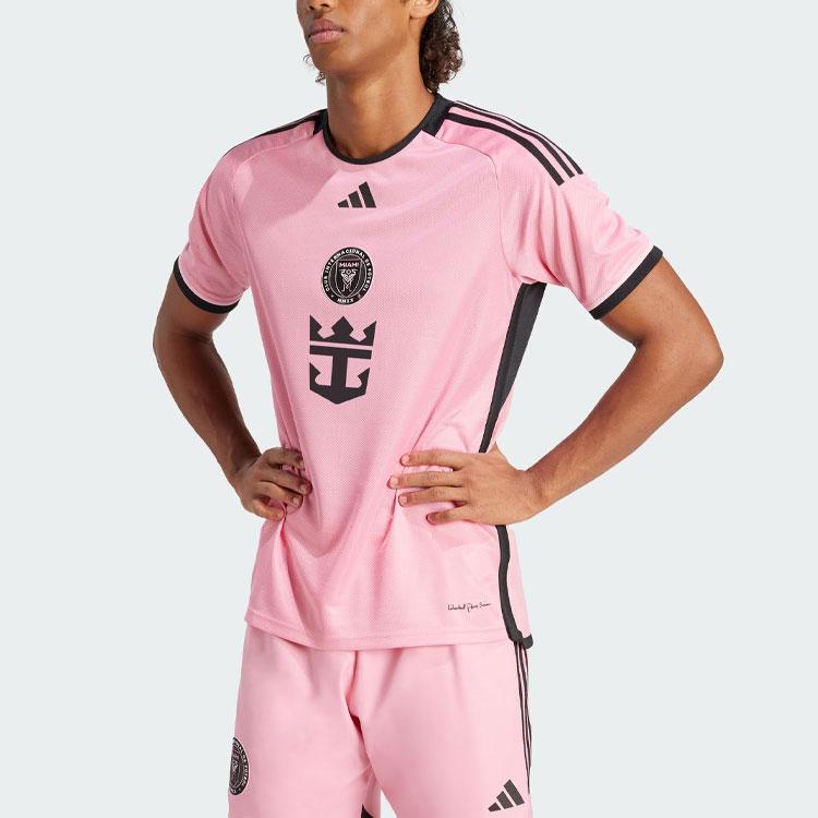 Adidas Inter Miami CF Home Jersey Player Version Men Tops Pink IU0189