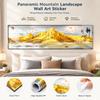 Long Horizontal Format Bedroom Wall Stickers  for Bedroom Living Room Bedside Background Wall