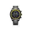 Anti Magnetic Quartz Movement Titanium Strap Watch Men's Watches Black Dial AT8185 89E AT8185-89E