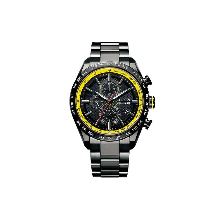 

CITIZEN Anti Magnetic Quartz Movement Titanium Strap Watch Men s Watches Black Dial AT8185 89E AT8185-89E Black Dial