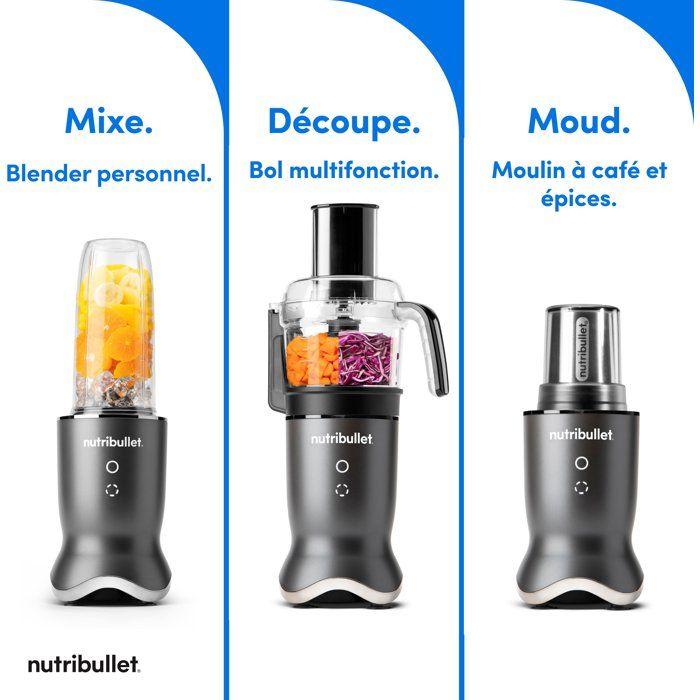 Blender - NUTRIBULLET - Ultra Plus + - NB1224DG - Gris