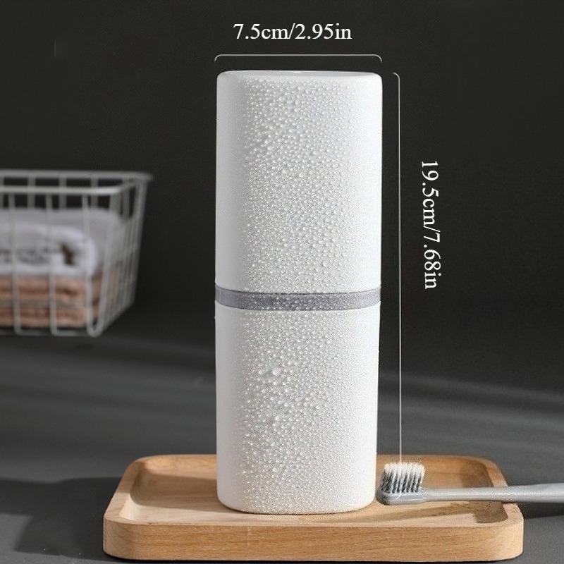 Portable Toothbrush Holder Case, Multifunctional Travel Toothbrush Storage Box, Mouthwash Toothbrush Case