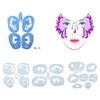 Paint Template For Halloween Festival Makeup