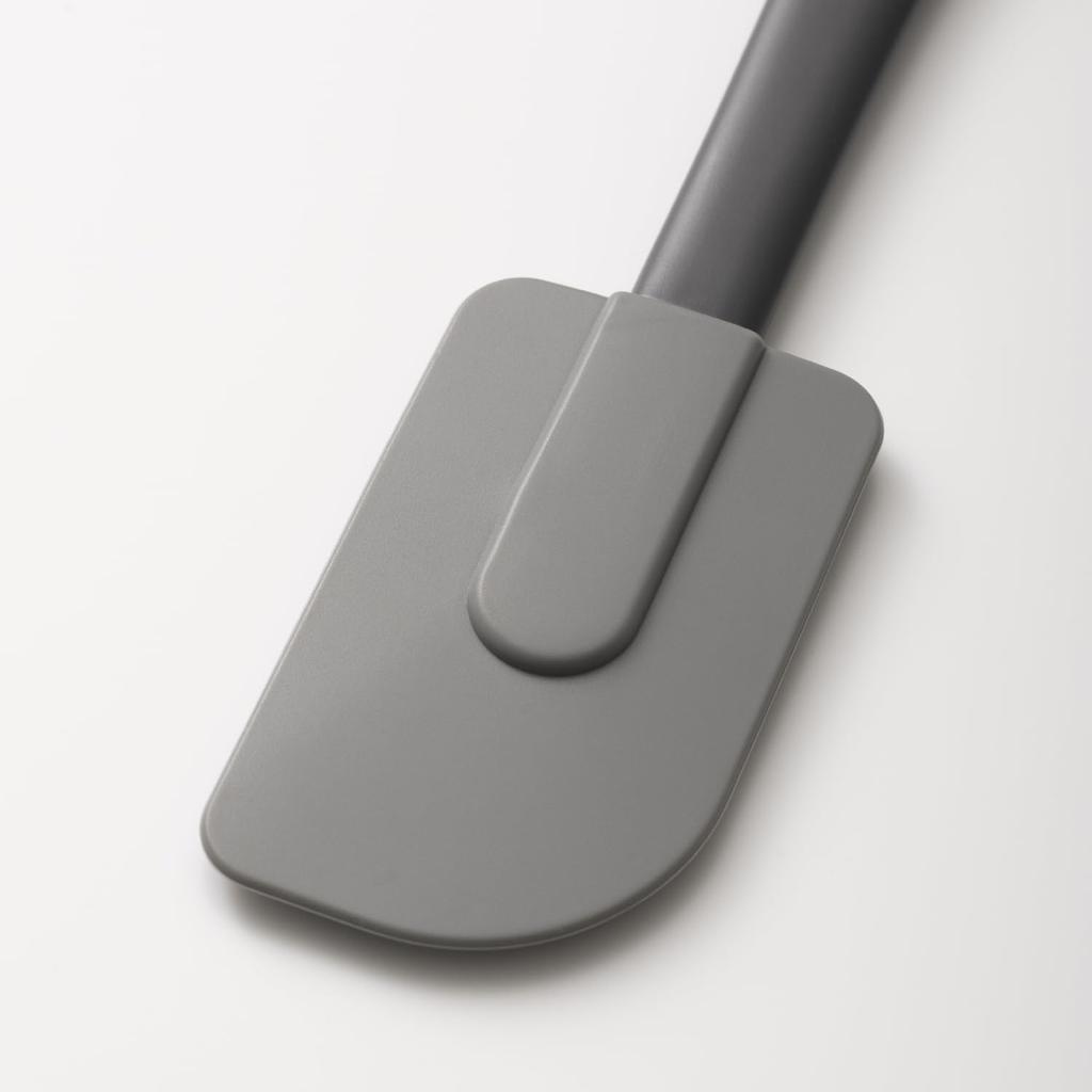 Kai Corporation KAI Thin and Soft Silicone Dishwasher KAI Made in DH8096 Spatula, Safe, KITCHEN, Gray, Japan,