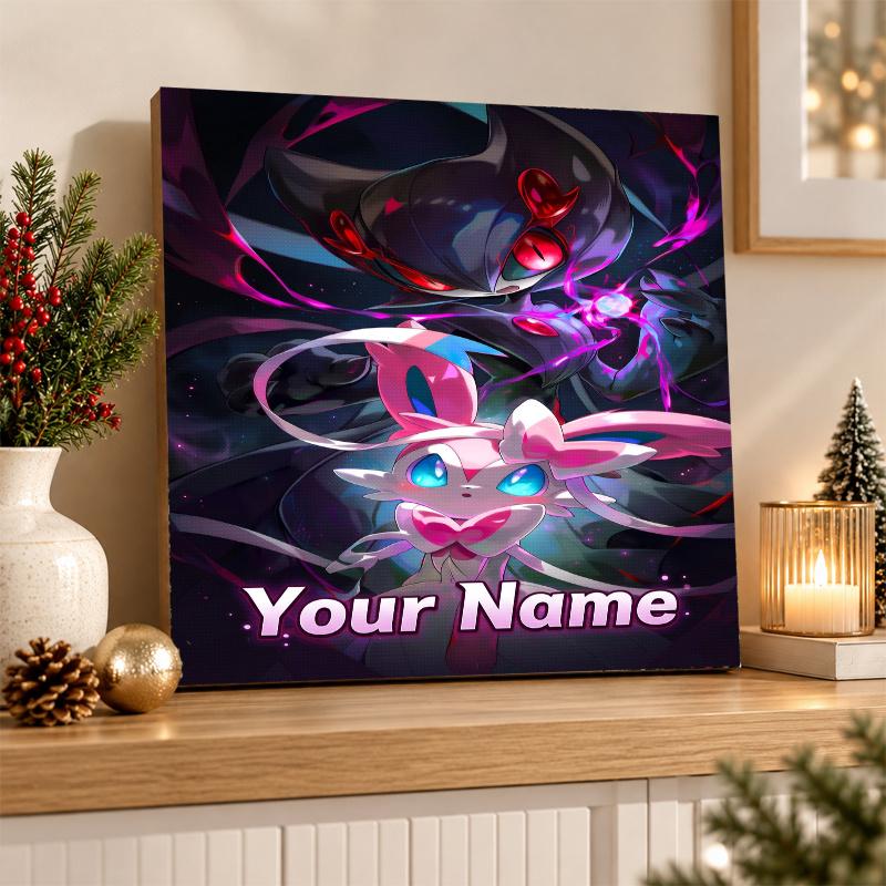 Darkrai Custom Name Diamond Painting Personalized 5D Full Drill DIY Diamond Art Home Decor