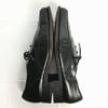 80er-90er Vintage Florsheim U-Tip Businessschuhe Größe 11B 27.5-28.5 Schwarz Herren(GEBRAUCHT)